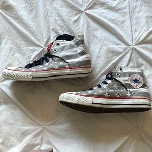 Velcro slipon converse hi-tops